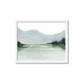 Picture of Watercolour Mountain  _GroupedProduct_Rectangle_Landscape_Framed_Matted_