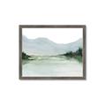 Picture of Watercolour Mountain  _GroupedProduct_Rectangle_Landscape_Framed_Matted_