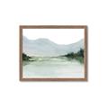 Picture of Watercolour Mountain  _GroupedProduct_Rectangle_Landscape_Framed_Matted_