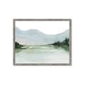 Picture of Watercolour Mountain  _GroupedProduct_Rectangle_Landscape_Framed_Matted_