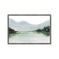 Picture of Watercolour Mountain  _GroupedProduct_Rectangle_Landscape_Framed_Matted_