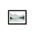 Picture of Watercolour Mountain  _GroupedProduct_Rectangle_Landscape_Framed_Matted_