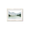 Picture of Watercolour Mountain  _GroupedProduct_Rectangle_Landscape_Framed_Matted_