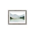 Picture of Watercolour Mountain  _GroupedProduct_Rectangle_Landscape_Framed_Matted_