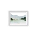 Picture of Watercolour Mountain  _GroupedProduct_Rectangle_Landscape_Framed_Matted_