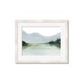 Picture of Watercolour Mountain  _GroupedProduct_Rectangle_Landscape_Framed_Matted_