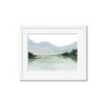 Picture of Watercolour Mountain  _GroupedProduct_Rectangle_Landscape_Framed_Matted_