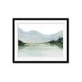 Picture of Watercolour Mountain  _GroupedProduct_Rectangle_Landscape_Framed_Matted_