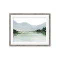 Picture of Watercolour Mountain  _GroupedProduct_Rectangle_Landscape_Framed_Matted_