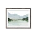 Picture of Watercolour Mountain  _GroupedProduct_Rectangle_Landscape_Framed_Matted_