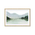 Picture of Watercolour Mountain  _GroupedProduct_Rectangle_Landscape_Framed_Matted_