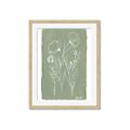 Picture of Floral Spritz II _GroupedProduct_Rectangle_Portrait_Framed_Matted_
