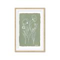Picture of Floral Spritz II _GroupedProduct_Rectangle_Portrait_Framed_Matted_