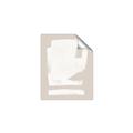 Picture of Cream Dabs I _GroupedProduct_Rectangle_Portrait_Unframed_Print_Only_
