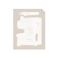 Picture of Cream Dabs II _GroupedProduct_Rectangle_Portrait_Unframed_Print_Only_