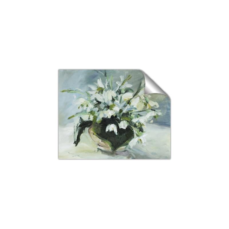 Picture of White Florals _GroupedProduct_Rectangle_Landscape_Unframed_Print_Only_