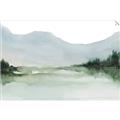 Picture of Watercolour Mountain  _GroupedProduct_Rectangle_Landscape_Unframed_Print_Only_