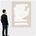 Picture of Cream Dabs I _GroupedProduct_Rectangle_Portrait_Canvas_