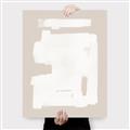 Picture of Cream Dabs II _GroupedProduct_Rectangle_Portrait_Canvas_