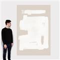 Picture of Cream Dabs II _GroupedProduct_Rectangle_Portrait_Canvas_