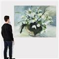 Picture of White Florals _GroupedProduct_Rectangle_Landscape_Canvas_
