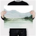 Picture of Watercolour Mountain  _GroupedProduct_Rectangle_Landscape_Canvas_
