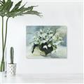 Picture of White Florals _GroupedProduct_Rectangle_Landscape_Canvas_