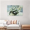 Picture of White Florals _GroupedProduct_Rectangle_Landscape_Canvas_