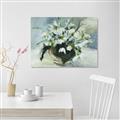 Picture of White Florals _GroupedProduct_Rectangle_Landscape_Canvas_