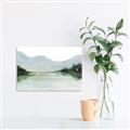 Picture of Watercolour Mountain  _GroupedProduct_Rectangle_Landscape_Canvas_