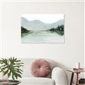 Picture of Watercolour Mountain  _GroupedProduct_Rectangle_Landscape_Canvas_