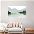 Picture of Watercolour Mountain  _GroupedProduct_Rectangle_Landscape_Canvas_