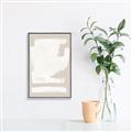 Picture of Cream Dabs I _GroupedProduct_Rectangle_Portrait_Canvas_Framed_