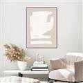 Picture of Cream Dabs I _GroupedProduct_Rectangle_Portrait_Canvas_Framed_