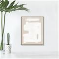 Picture of Cream Dabs II _GroupedProduct_Rectangle_Portrait_Canvas_Framed_