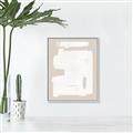 Picture of Cream Dabs II _GroupedProduct_Rectangle_Portrait_Canvas_Framed_