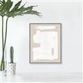 Picture of Cream Dabs II _GroupedProduct_Rectangle_Portrait_Canvas_Framed_