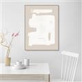Picture of Cream Dabs II _GroupedProduct_Rectangle_Portrait_Canvas_Framed_