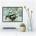Picture of White Florals _GroupedProduct_Rectangle_Landscape_Canvas_Framed_