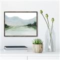 Picture of Watercolour Mountain  _GroupedProduct_Rectangle_Landscape_Canvas_Framed_