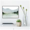 Picture of Watercolour Mountain  _GroupedProduct_Rectangle_Landscape_Canvas_Framed_