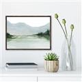 Picture of Watercolour Mountain  _GroupedProduct_Rectangle_Landscape_Canvas_Framed_