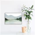 Picture of Watercolour Mountain  _GroupedProduct_Rectangle_Landscape_Canvas_Framed_