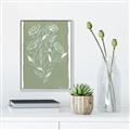 Picture of Floral Spritz I _GroupedProduct_Rectangle_Portrait_Canvas_Framed_