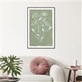 Picture of Floral Spritz I _GroupedProduct_Rectangle_Portrait_Canvas_Framed_