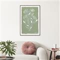 Picture of Floral Spritz I _GroupedProduct_Rectangle_Portrait_Canvas_Framed_