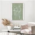 Picture of Floral Spritz II _GroupedProduct_Rectangle_Portrait_Canvas_Framed_