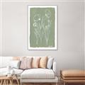 Picture of Floral Spritz II _GroupedProduct_Rectangle_Portrait_Canvas_Framed_