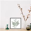 Picture of Leafy Look I _GroupedProduct_Square_Canvas_Framed_