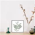 Picture of Leafy Look I _GroupedProduct_Square_Canvas_Framed_